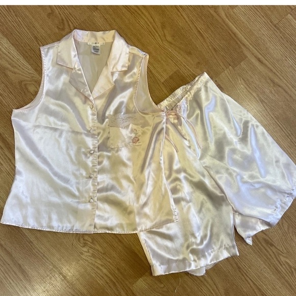 Pink K Other - Pink K Vtg Light Pink Pajama Set
Sz S